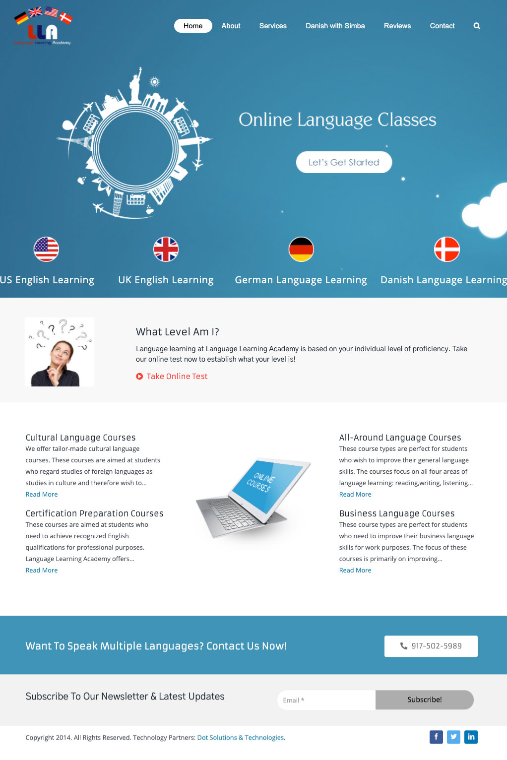 Language Learning Acacemy - Full Screenshot